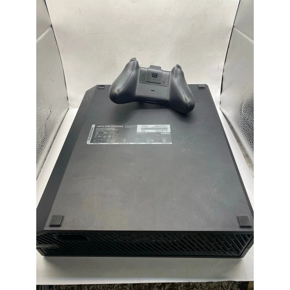 Microsoft Xbox One 1TB Black Console with Controller & Cords Tested And Working